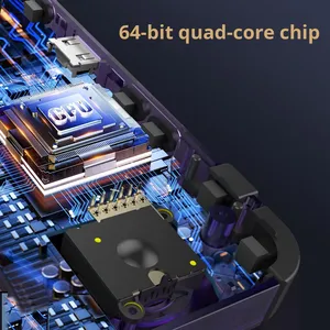 2025 mô hình mới xuyên biên giới r36h cầm tay Dual-Stick Arcade cầm tay trò chơi giao diện điều khiển di động PSP với hệ thống Android hỗ trợ - Product Image 4