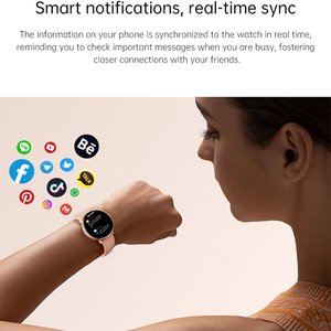 Reloj Inteligente AMOLED S76 con Función <span class=keywords><strong>de</strong></span> Llamada, Resistente al Agua IP68, Monitorización <span class=keywords><strong>de</strong></span> Salud, Rastreador <span class=keywords><strong>de</strong></span> Actividad Física y Deportiva <span class=keywords><strong>para</strong></span> Mujeres - Product Image 6