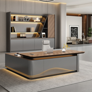 مكتب عالي الجودة HDF وحدات مكتب حديث يعمل عبر مكتب - Product Image 4