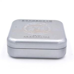 Praça Seamless <span class=keywords><strong>Metal</strong></span> Soap Tin da China Factory Can Qualidade Gift Packaging <span class=keywords><strong>Metal</strong></span> Caixas Direto da Fonte - Product Image 1