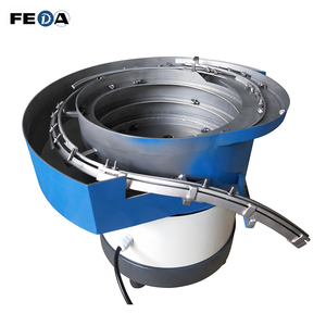 FEDA FD-VB Automatic Vibration Bowl <strong>Vibrating</strong> Bowl For Thread Making <strong>Machine</strong> Double Tracks Vibration Bowl - Product Image 1