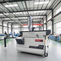 Machine de fabrication de fenêtres AODE Factory, machine de perçage et de fraisage CNC pour profilés en aluminium