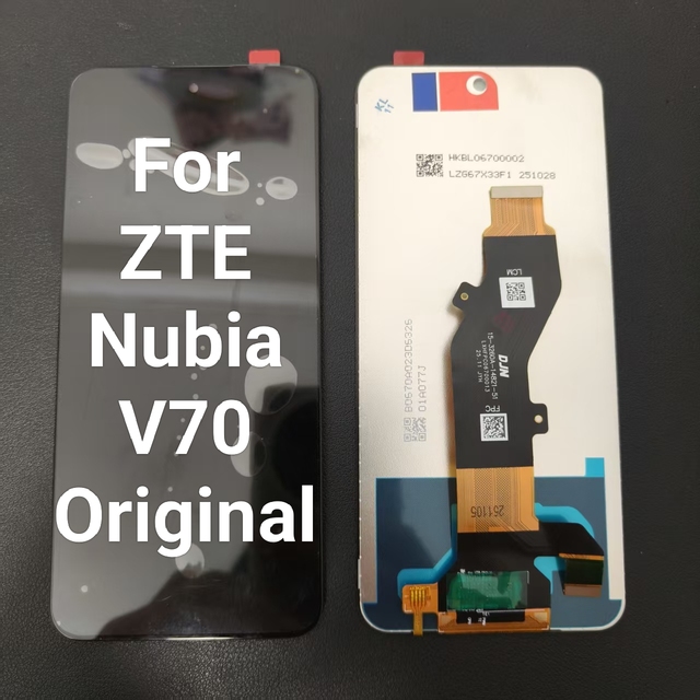 Original Mobile Phone Lcd Touch Screen for ZTE nubia V70 Display Pantalla for Replacement Repair Mobile Accessories