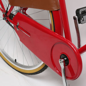 Bicicletta retrò da città TXED 700X35C con telaio soft-tail, forcella rigida, luce anteriore e velocità singola - Product Image 5