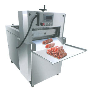 Trancheuse à viande électrique entièrement automatique trancheuse à viande surgelée industrielle - Product Image 1