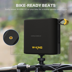 W-KING 2024 New Arrival D2 IPX7 không thấm nước xách tay mini kích thước Bluetooth Loa không dây, 6 Wát Công suất đầu ra, cho xe đạp, cắm trại - Product Image 2