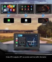 Universal Auto DVD-Player GPS 7 ''9'' 10 ''IPS-Bildschirm Wifi Android Radio Android 13 Carplay Auto Stereo Android Carplay