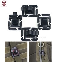 Clip Tactique Sac À Dos Boucle Mousqueton Rotatif D-Ring Boucle En Plastique Clip Sac Sangle Ceinture Sangle Crochet Fixe
