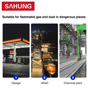 Sahung nhà máy-chấp nhận Glass LED chống cháy nổ T8 ống 2x18W ATEX chứng nhận IP65 không thấm nước tuyến tính chiếu sáng 5-năm bảo hành - Product Image 4