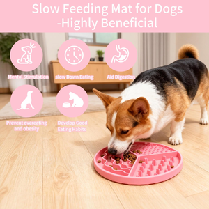 Silicone <b>Cat</b> Dog Licking Mat with Suction Cups Pet Feeding Lick Mat for Dogs Non Toxic Bpa Free Eco Friendly Slow <b>Feeder</b> Mats - Product Image 4
