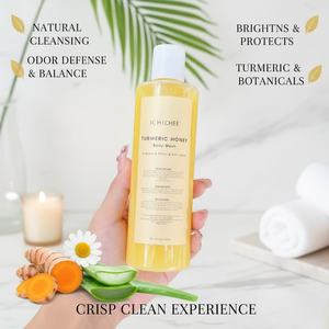 <span class=keywords><strong>Detergente</strong></span> <span class=keywords><strong>Intimo</strong></span> Femminile Quotidiano alla Curcuma e Miele, Gel Organico Bilanciato del PH per l'Igiene Intima Femminile, Gel Yoni alla Curcuma, <span class=keywords><strong>Detergente</strong></span> Vaginale - Product Image 3
