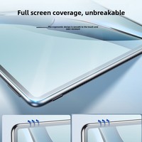 Pelindung Layar Kaca Tempered Cakupan Penuh untuk Huawei MatePad Air/11/Pro 12.6, Honor MagicPad 3/Pro/V9, Film Tablet