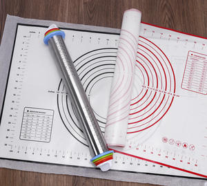 Offerta Speciale: Mattarello in Acciaio Inox con Spessore Regolabile, Ecologico, per Impasti e Pasticceria - Product Image 3