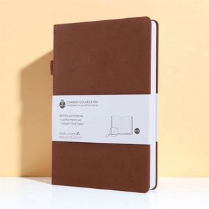 Promotion Cheap Bulk Custom Logo PP Hardcover Leather Notebooks Personalized Notepad Journal 100 <b>Sheets</b> Color Pages - Product Image 4