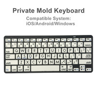 OEM ODM Private Mold Mini Keyboard Battery Removable 78 Keys Customized Color for Remote Work