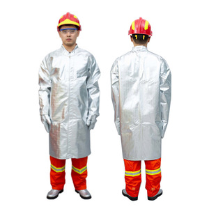 1000 độ chịu nhiệt nhôm lá Tạp dề nhiệt độ cao làm việc Áo khoác tạp dề - Product Image 2