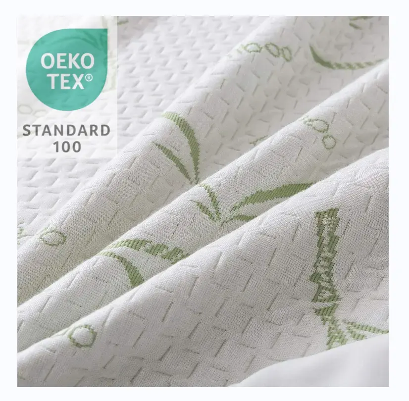 Waterproof Jacquard Knitted bamboo Fabric laminated TPU Fabric for Home Textile Mattress Protector