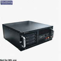 Plateforme informatique auxiliaire de traction ferroviaire montable en rack, conforme aux normes IP6X (anti-poussière) et EN50121 (conforme CEM)