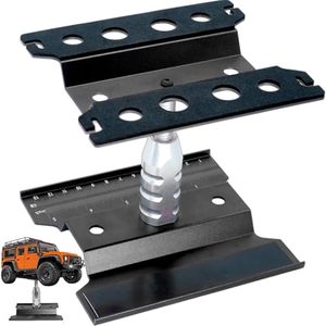 Supporto per Riparazione Auto <span class=keywords><strong>RC</strong></span> con Altezza Regolabile e Rotazione a 360 Gradi in Alluminio Compatibile con Modelli <span class=keywords><strong>RC</strong></span> in Scala <span class=keywords><strong>1</strong></span>/8 <span class=keywords><strong>1</strong></span>/10 <span class=keywords><strong>1</strong></span>/<span class=keywords><strong>12</strong></span> - Product Image 2