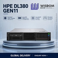 Servidor en Rack de Alto Rendimiento HPE ProLiant DL380 Gen11 2U, Intel Xeon Gold 6430, 64 GB de RAM DDR5, Soporte para GPU, Servidor en Rack para Computación de IA