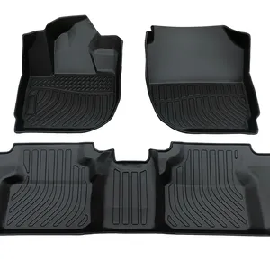 Nieuwe Materialen Tpe Alle Weer Auto Liner Vloer Matten Voor Honda Civic Stad Brv Mobilio Automatten Tapijten