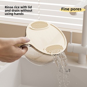 Press-Type gạo lưu trữ <span class=keywords><strong>container</strong></span> 5kg 10kg, kín PET + PP hạt <span class=keywords><strong>Bin</strong></span>, công suất lớn niêm phong chống ẩm nhà bếp thực phẩm tổ chức - Product Image 4