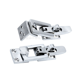 Stainless Steel Luggage Buckle 111MMx50MM Heavy Duty <b>Mirror</b> Polished For Wooden <b>Box</b> Electrical <b>Box</b> Hinge - Product Image 2