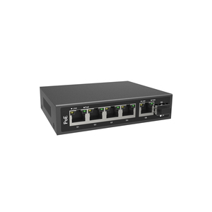 Professionale Audio 4*90 Watt di rete POE interruttore Router con 4 porte per altoparlanti Dante PoE, IP SIP <span class=keywords><strong>PA</strong></span> sistema di diffusione sonora - Product Image 2