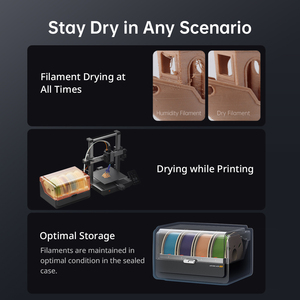 Impresora 3D Anycubic KOBRA 3 COMBO Multicolor de Alta Velocidad, Máx. 600 mm/s, Gran Tamaño de Impresión 250*250*260 mm, Impresora 3D FDM de Escritorio - Product Image 5