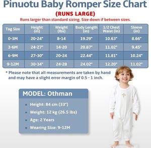 Детский комбинезон для крещения Pinuotu, белый, вязаный, цельный, с вышитым крестом, 100% хлопок, машинная стирка - Product Image 6