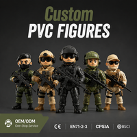 Fabricant de figurines d'action Q Version en PVC et ABS, mignonnes, de dessin animé, à l'échelle 1/18, personnalisées, de la marque Yiyi, en gros