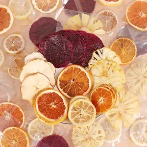 2023 Venta caliente adelgazante rebanada de frutas secas a base de hierbas mixtas suelta limón naranja fresa rebanada té de frutas