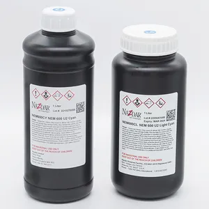 Magenta Original NAZDAR 1000ml UV LED Encre Pour Ricoh Epson Imprimante XP600 i3200 Ricoh Gen5 Gen7 DX4 DX5 DX6 DX7 Tête D'impression