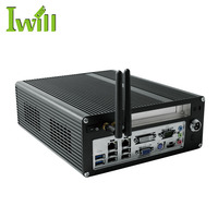 Boîtier htpc en aluminium pour ordinateur de bureau, personnalisé, de haute qualité