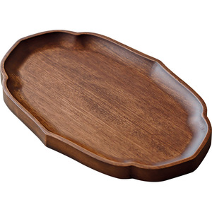Guanlan Walnut Wood <b>Tea</b> <b>Tray</b> Irregular Shape Handmade Durable For Kung Fu <b>Tea</b> Ceremony - Product Image 5