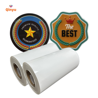Film TPU Qinyu QY-uv UV DTF à effet gonflant, texture 3D, compatible avec l'impression jet d'encre LED, presse à chaud pour applications textiles