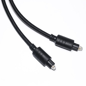 1 Lõi Kỹ Thuật Số Sợi Quang Cáp Âm Thanh OD 4.0 Mm Đen Đầu Tiêm <span class=keywords><strong>Toslink</strong></span> ABS Cáp Âm Thanh & Video Cáp - Product Image 4
