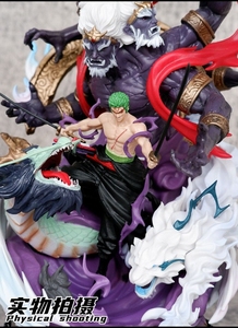 <span class=keywords><strong>Action</strong></span> Figure <span class=keywords><strong>Anime</strong></span> One Piece Zoro in PVC OEM - Statuetta <span class=keywords><strong>Manga</strong></span> Wano Hell Zoro - Product Image 5