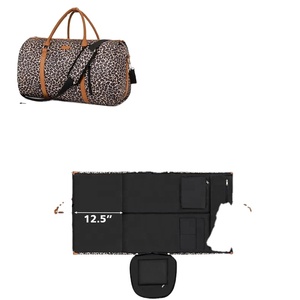 Free Sample Mergeboon custom <b>garment</b> <b>bag</b> large <b>travel</b> duffel <b>bags</b> for women hanging suitcase suit <b>garment</b> <b>bags</b> RPET - Product Image 3