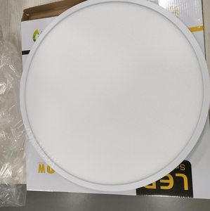 Plafonnier LED moderne rond blanc et <span class=keywords><strong>noir</strong></span> 24W 28W 38W 48W en ABS pour salon, couloir, toilettes, extérieur - Product Image 4