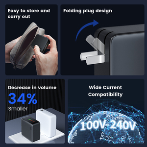 โรงงานชิเทค ที่ชาร์จ USB หลายหัว 100w กำลังไฟสูง ชาร์จเร็วพิเศษ 100w Gan Charger สำหรับแล็ปท็อป แท็บเล็ต และโทรศัพท์มือถือ - Product Image 5