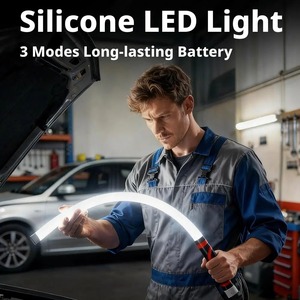 <span class=keywords><strong>Lampe</strong></span> torche LED flexible <span class=keywords><strong>de</strong></span> 73 cm, rechargeable, <span class=keywords><strong>lampe</strong></span> <span class=keywords><strong>de</strong></span> travail professionnelle, outil <span class=keywords><strong>de</strong></span> mécanicien pour la réparation automobile, inspection du compartiment moteur - Product Image 4