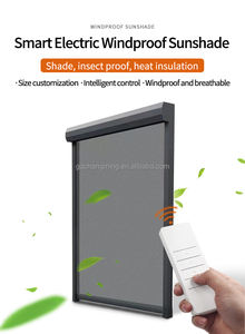Stores d'extérieur Offre Spéciale étanches au vent et imperméables Stores roulants d'extérieur Stores automatisés pour l'extérieur - Product Image 3