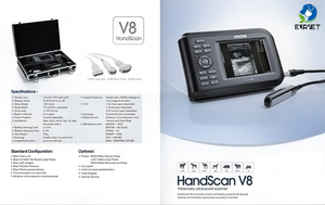 EURVET Equipo Veterinario, Escáner de Ultrasonido Veterinario Digital Portátil con Múltiples Sondas para Animales - Product Image 5