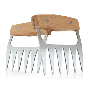 Thép không gỉ gấu móng vuốt kéo thịt lợn Shredder băm nhỏ dĩa BBQ móng vuốt thịt Shredder - Product Image 3