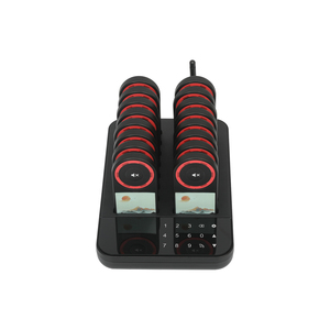 Système d'Appel Sans Fil pour Restaurants 16 Pièces – Buzzer d'Appel Longue Portée pour Hôtels, Cliniques, Cafés, Fast-foods, Salons <span class=keywords><strong>de</strong></span> Thé – Annonceur <span class=keywords><strong>de</strong></span> Commandes - Product Image 2