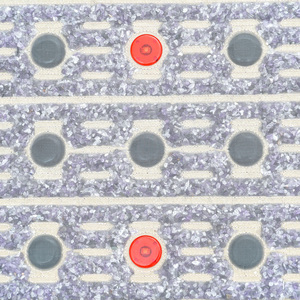 Rainbow Chakra Meditation Mat Far Infrared Electric Heating Amethyst Jade Bian Stone PEMF Mattress Red Light <strong>Physio</strong> Heal Pad - Product Image 3