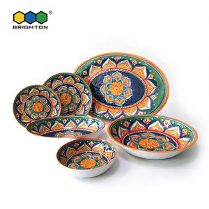 Ensemble d'assiettes à crocheter en mélamine, ustensiles de cuisine élégants de haute qualité pour Restaurant d'hôtel <span class=keywords><strong>Buffet</strong></span> - Product Image 5