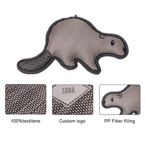 Manufacturer Wholesale Bite-resistence Tesling Material Chew Squirrel Shape Dog Stuffed <b>Toys</b> - Product Image 3