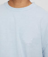 T-shirts pour hommes à manches 3/4, coupe ample, effet délavé, 95% coton, 5% élasthanne, 260g, vêtements